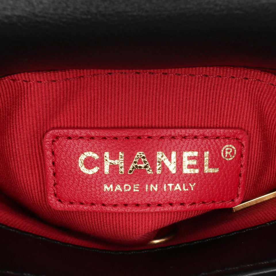 Chanel Mini Quilted Calfskin Framing Chain Flap