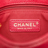 Chanel Mini Quilted Caviar Carry Around Flap