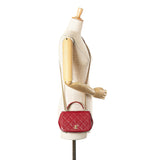 Chanel Mini Quilted Caviar Carry Around Flap