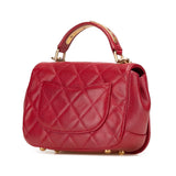 Chanel Mini Quilted Caviar Carry Around Flap