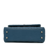 Chanel Mini Quilted Caviar Coco Top Handle Bag