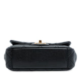Chanel Mini Quilted Caviar Top Handle Flap