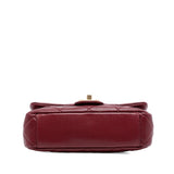 Chanel Mini Quilted Caviar Twist Your Buttons Flap