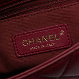 Chanel Mini Quilted Caviar Twist Your Buttons Flap