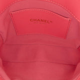Chanel Mini Quilted Lambskin Acrylic Coco Love Flap