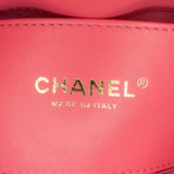 Chanel Mini Quilted Lambskin Acrylic Coco Love Flap