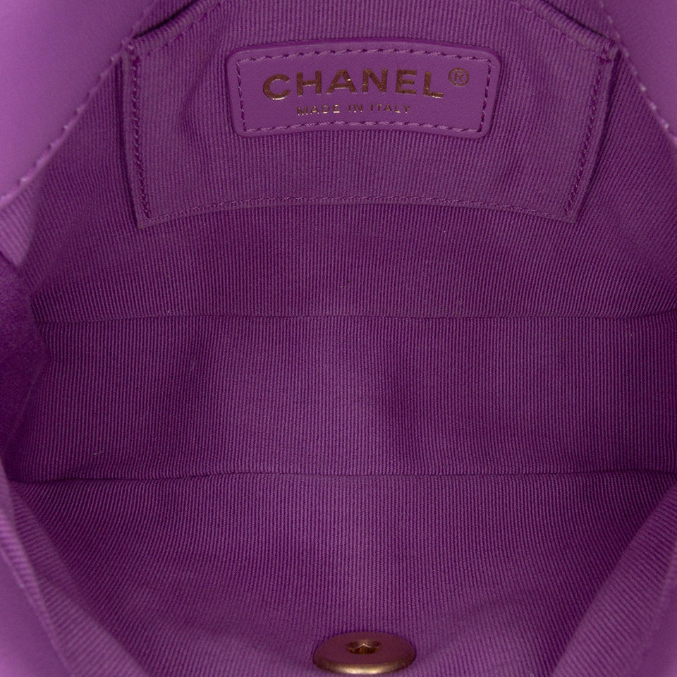 Chanel Mini Quilted Lambskin Candy Chain Flap