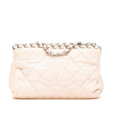 Chanel Mini Quilted Lambskin Chain Me Tote