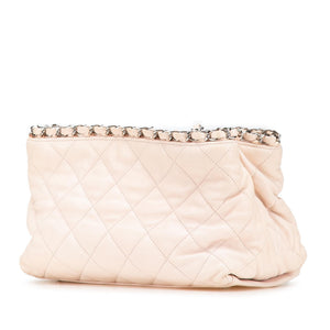 Chanel Mini Quilted Lambskin Chain Me Tote
