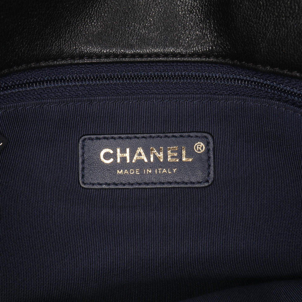 Chanel Mini Quilted Sheepskin Double Chevron Flap