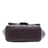 Chanel Mini Quilted Sheepskin Trapezio Flap
