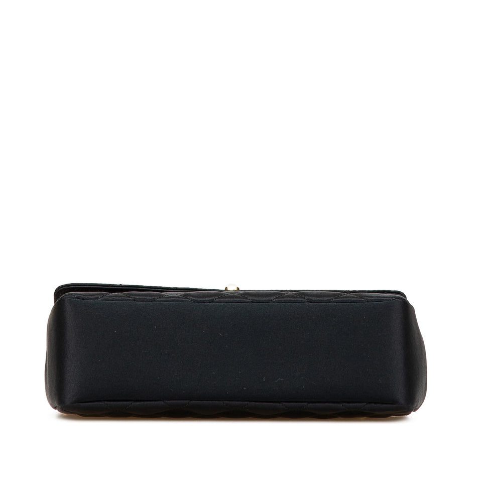 Chanel Mini Rectangular CC Quilted Satin Flap