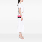 Chanel Mini Rectangular Classic Bicolor Patent Single Flap