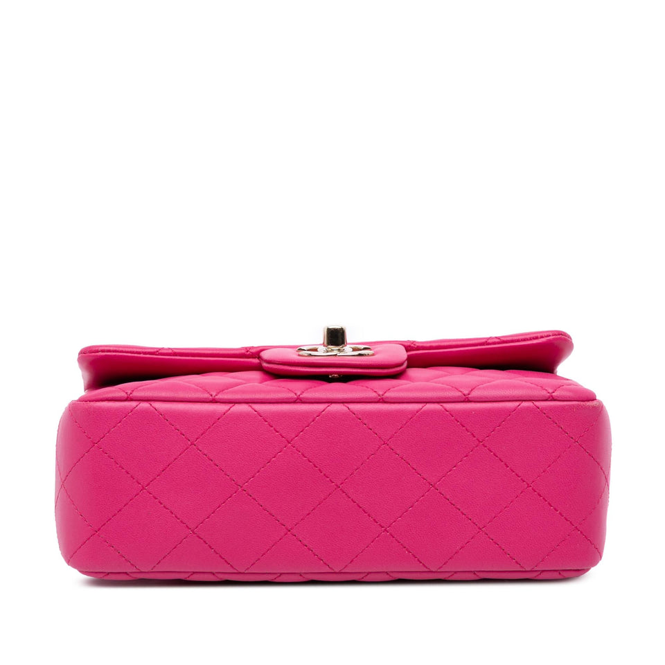 Chanel Mini Rectangular Classic Lambskin Single Flap
