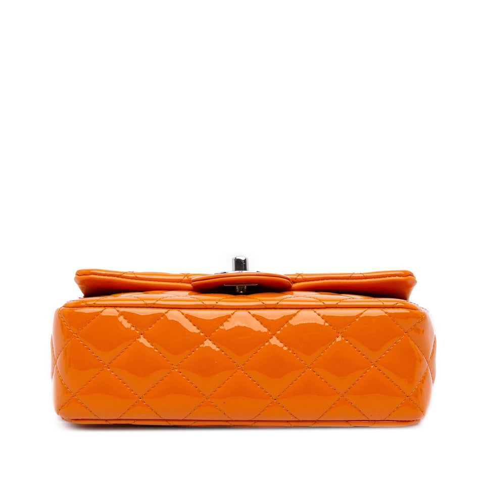 Chanel Mini Rectangular Classic Patent Single Flap
