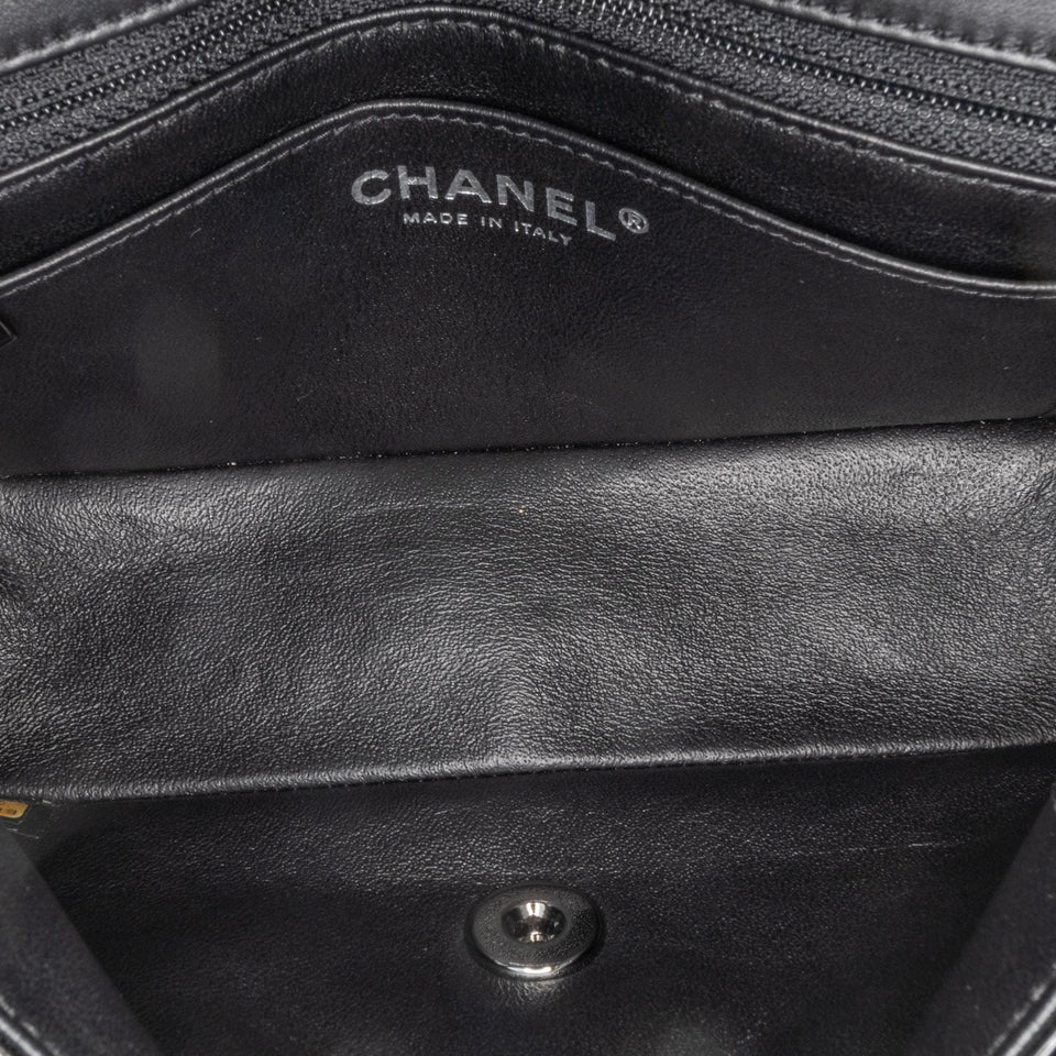 Chanel Mini Rectangular Classic Patent Single Flap