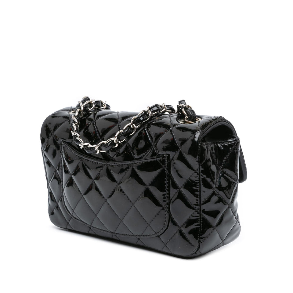Chanel Mini Rectangular Classic Patent Single Flap