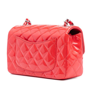 Chanel Mini Rectangular Classic Patent Single Flap