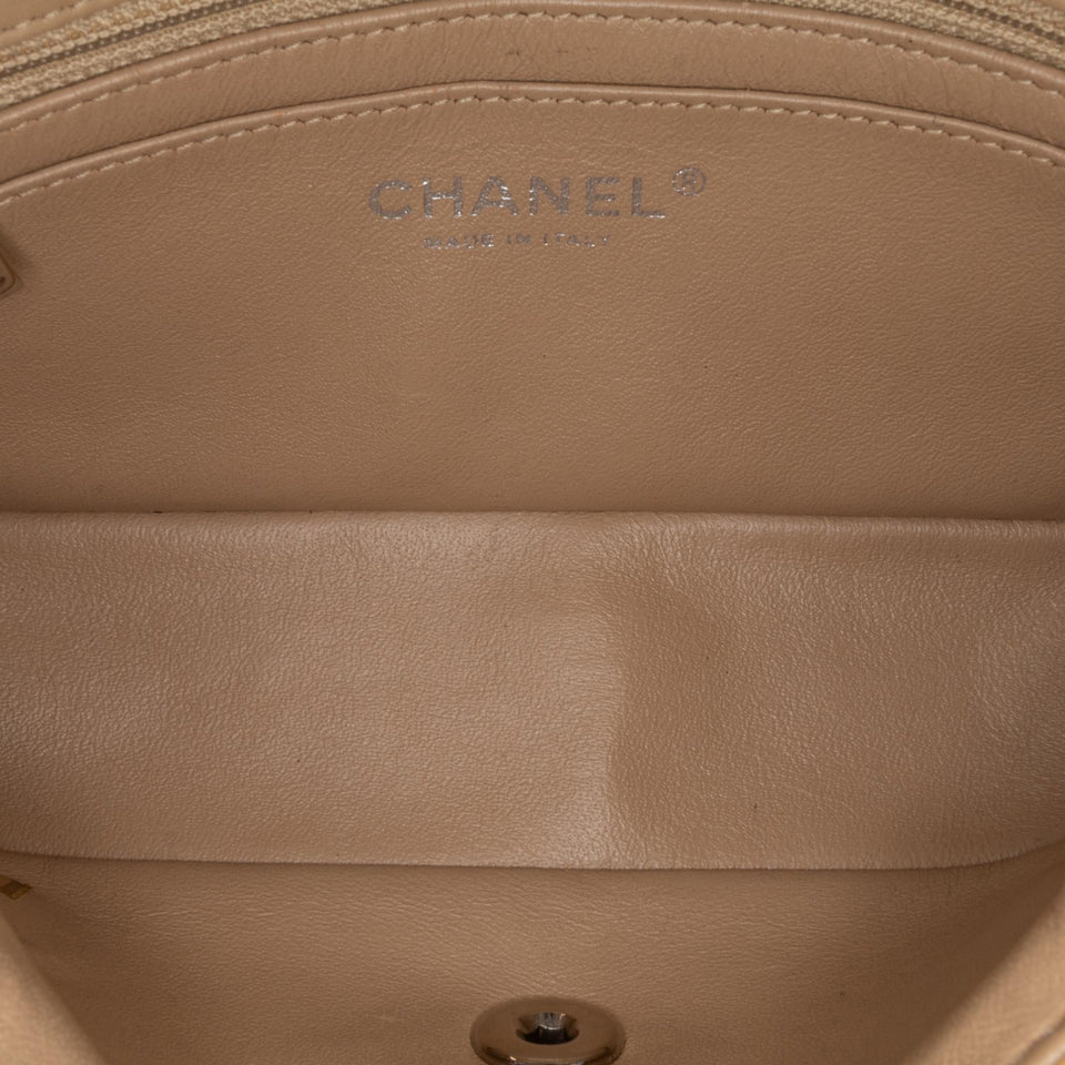 Chanel Mini Rectangular Classic Patent Single Flap