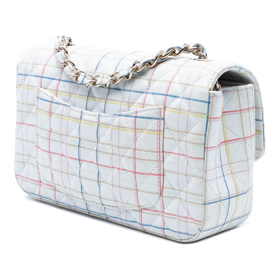 Chanel Mini Rectangular Classic Printed Calfskin Single Flap