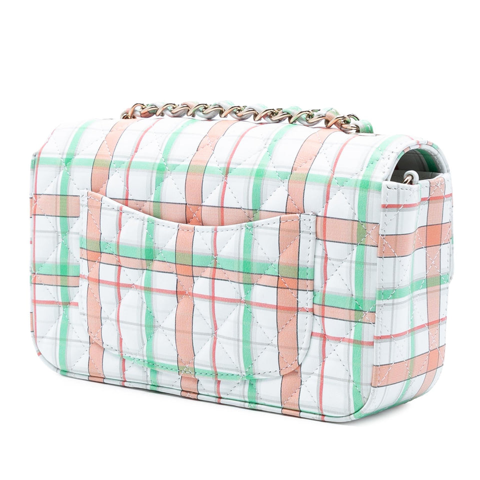 Chanel Mini Rectangular Classic Printed Calfskin Single Flap