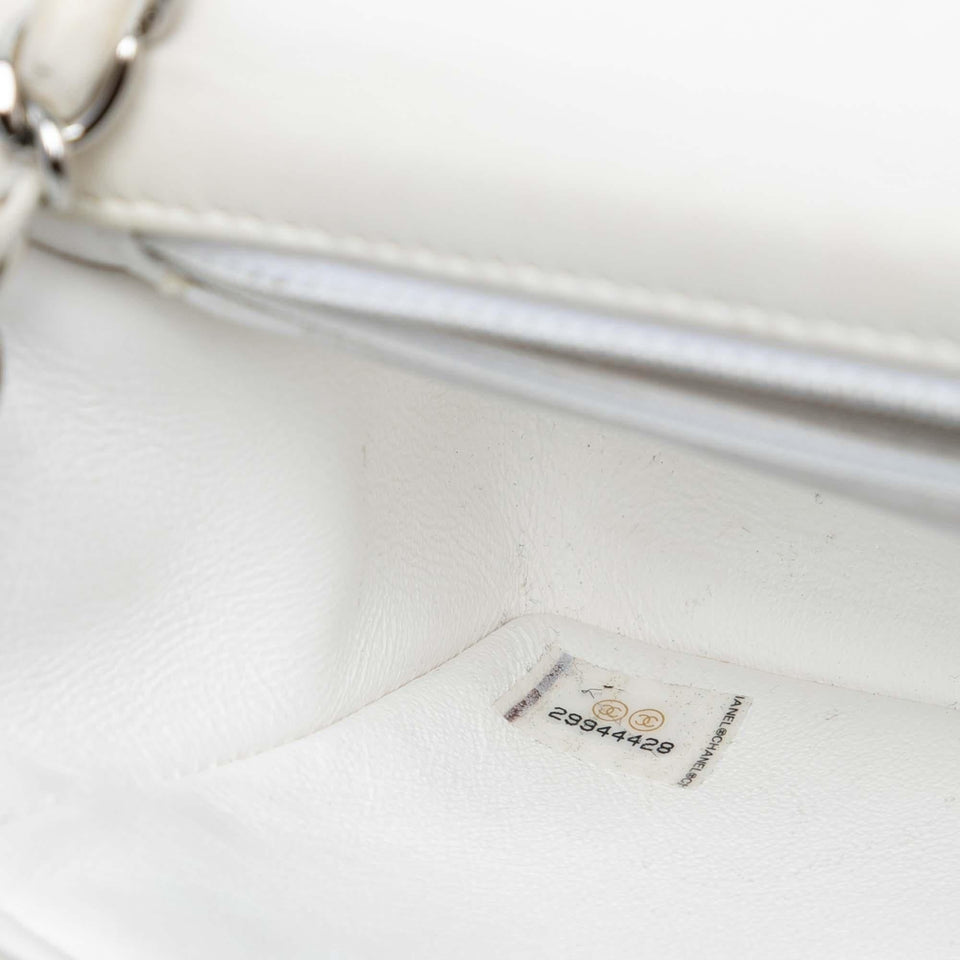 Chanel Mini Rectangular Classic Tweed Check Single Flap