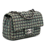 Chanel Mini Rectangular Classic Tweed Flap