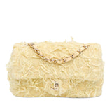Chanel Mini Rectangular Classic Tweed Fringed Single Flap