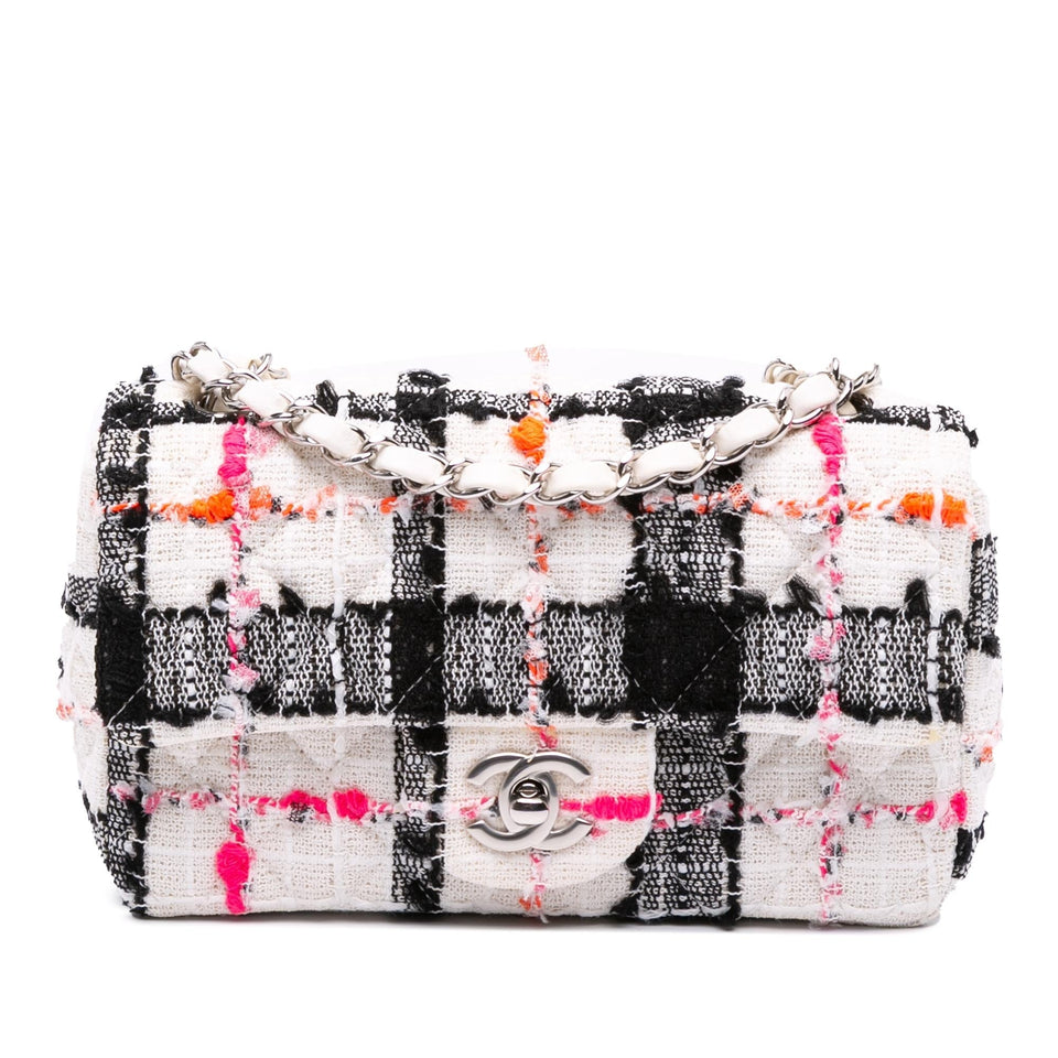 Chanel Mini Rectangular Classic Tweed Single Flap