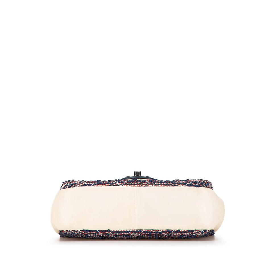 Chanel Mini Rectangular Tweed Single Flap