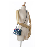 Chanel Mini Square Classic Airlines Printed Lambskin Single Flap