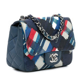 Chanel Mini Square Classic Airlines Printed Lambskin Single Flap