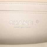 Chanel Mini Square Classic Crumpled Calfskin Single Flap