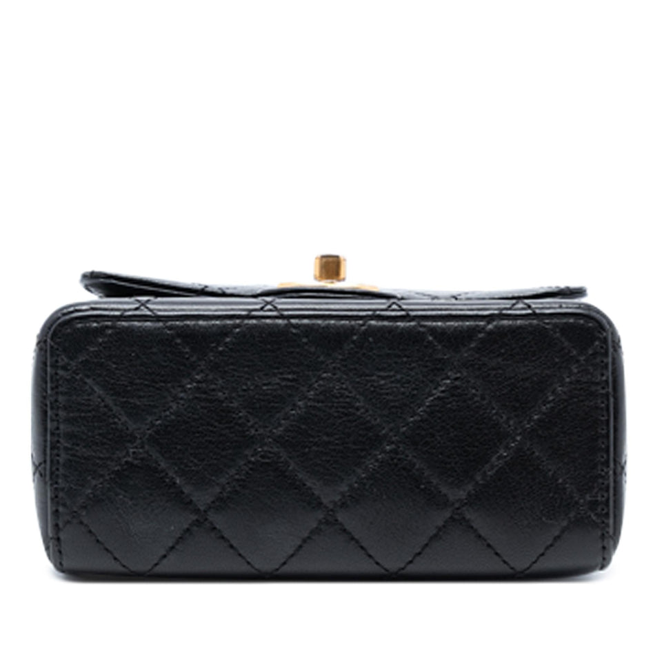 Chanel Mini Square Classic Goatskin Single Flap