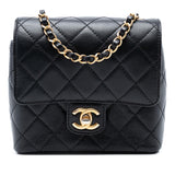 Chanel Mini Square Classic Goatskin Single Flap