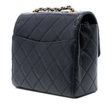 Chanel Mini Square Classic Goatskin Single Flap