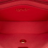 Chanel Mini Square Classic Lambskin Casino Royale Charms Single Flap