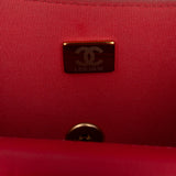 Chanel Mini Square Classic Lambskin Casino Royale Charms Single Flap