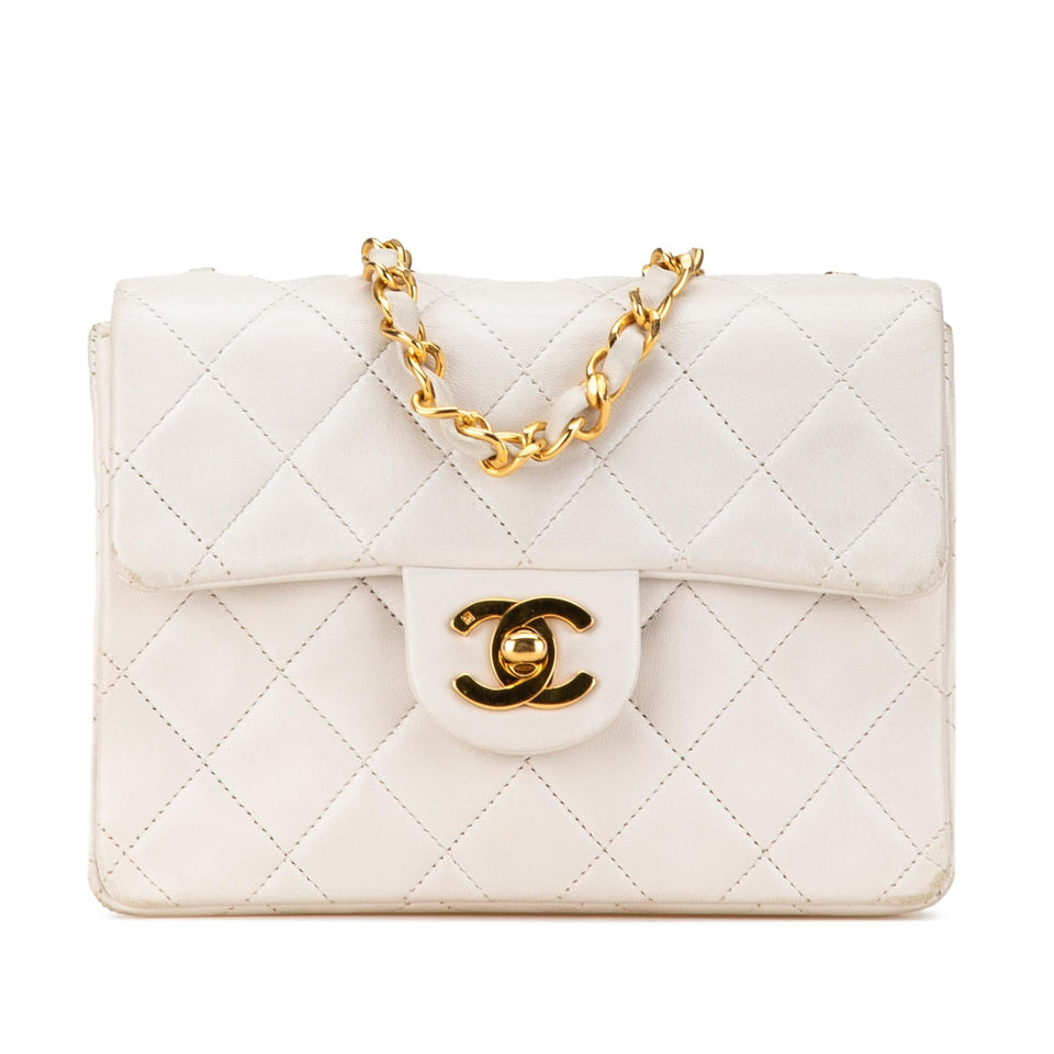 Chanel Mini Square Classic Lambskin Single Flap