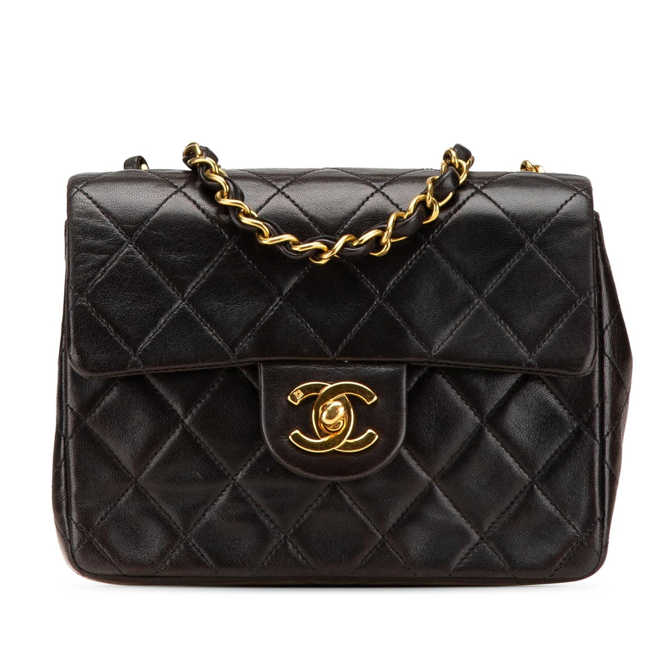 Chanel Mini Square Classic Lambskin Single Flap