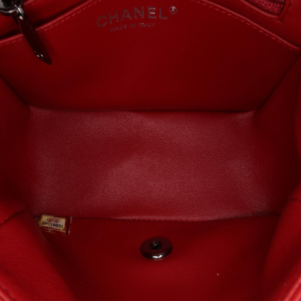 Chanel Mini Square Classic Lambskin Single Flap