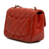 Chanel Mini Square Classic Lambskin Single Flap