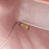 Chanel Mini Square Classic Metallic Calfskin Single Flap
