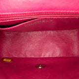 Chanel Mini Square Classic Patent Single Flap