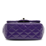 Chanel Mini Square Classic Patent Single Flap