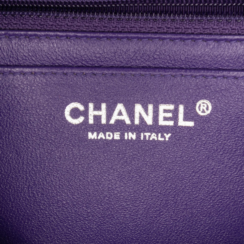 Chanel Mini Square Classic Patent Single Flap