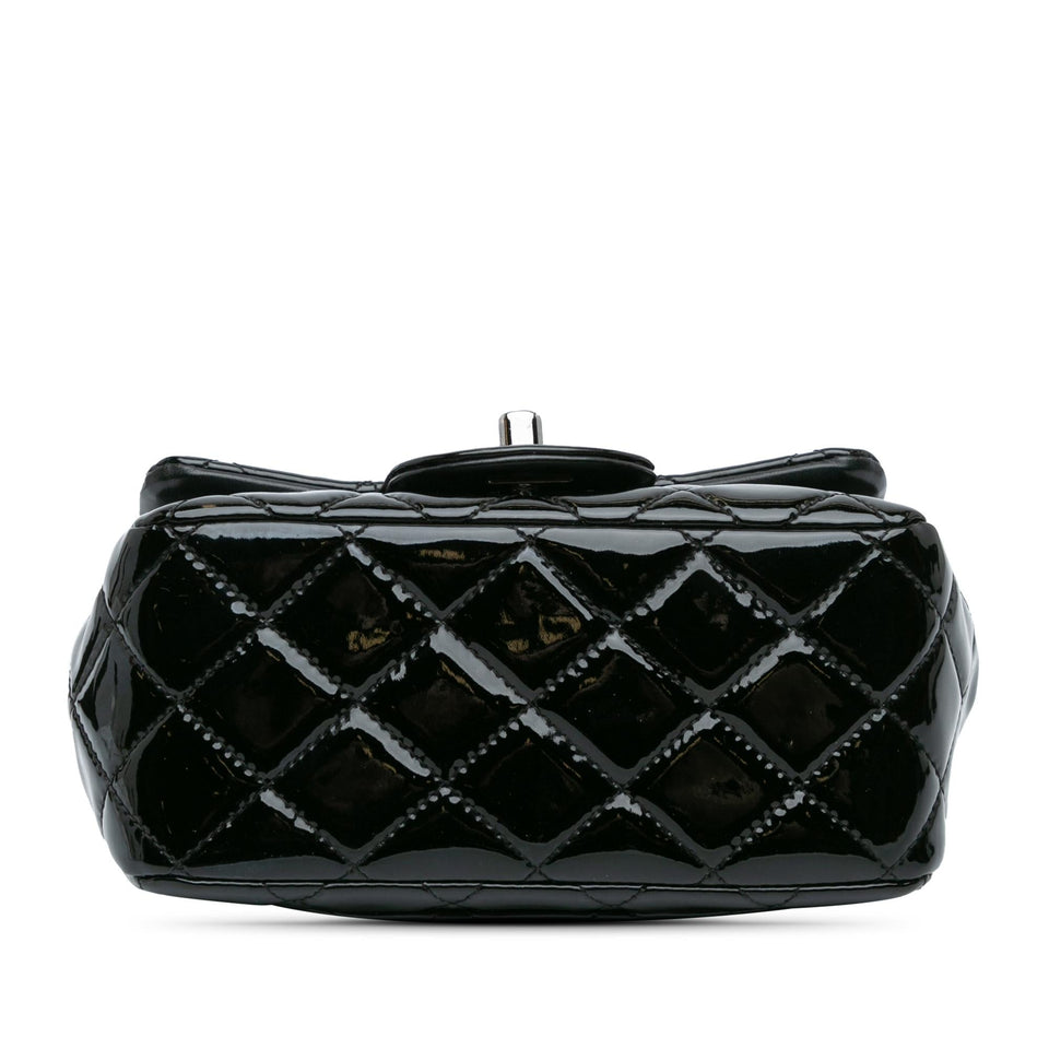 Chanel Mini Square Classic Patent Single Flap