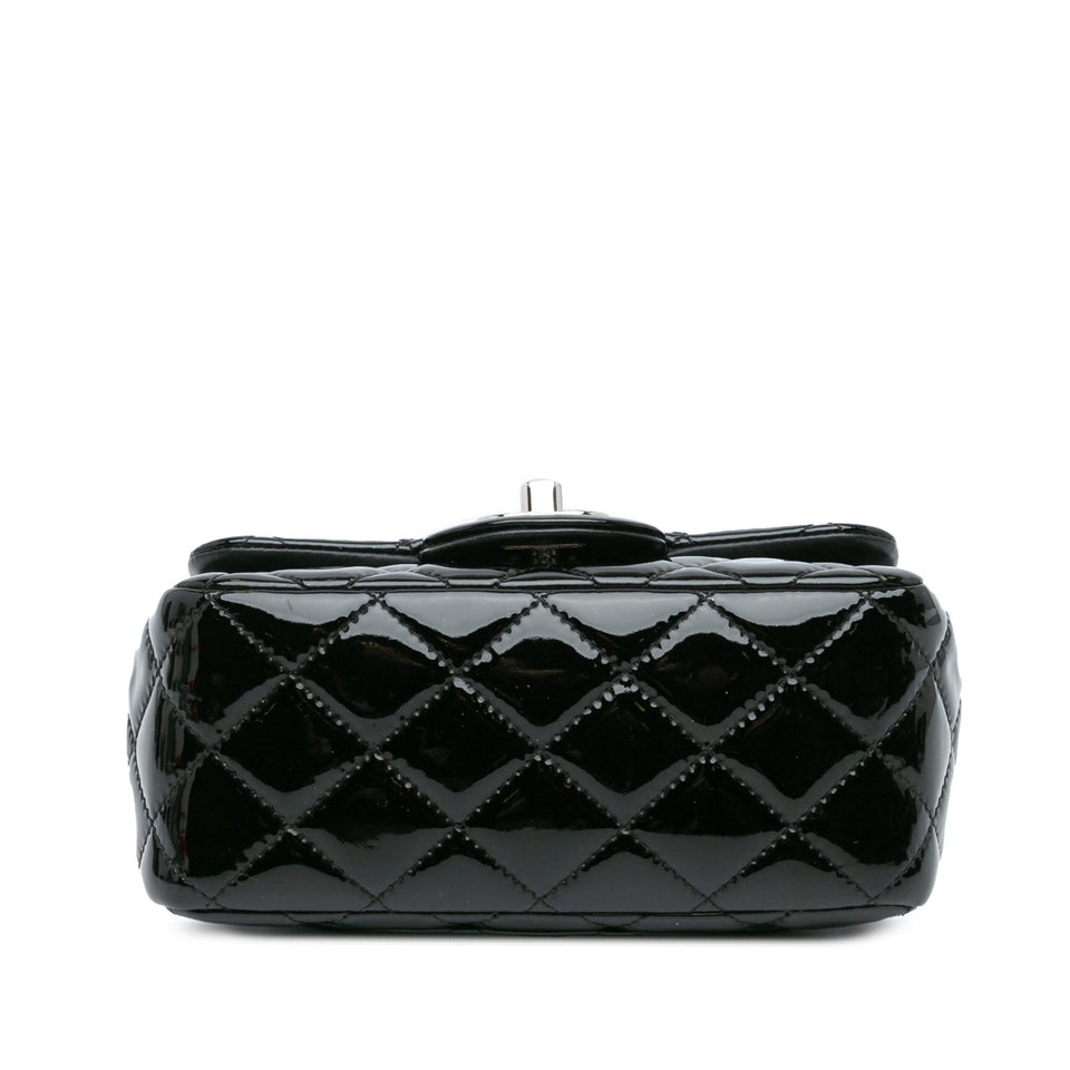 Chanel Mini Square Classic Patent Single Flap