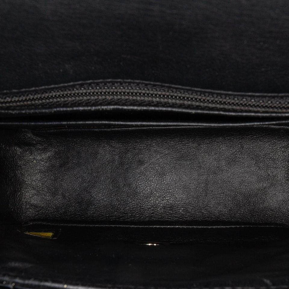Chanel Mini Square Classic Patent Single Flap