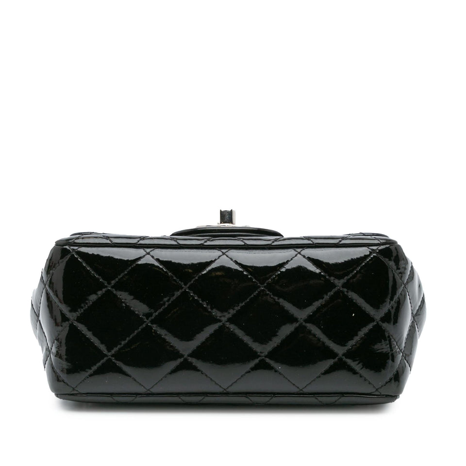 Chanel Mini Square Classic Patent Single Flap